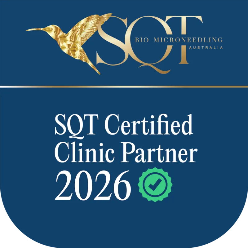SQT Certified Clinic Partner 2026 badge.