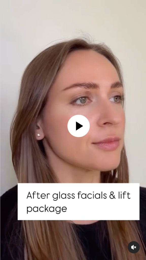 glass skin video